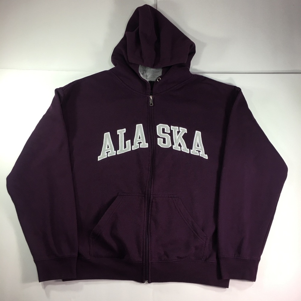 Alaska Full Zip Hoodie Sweatshirt